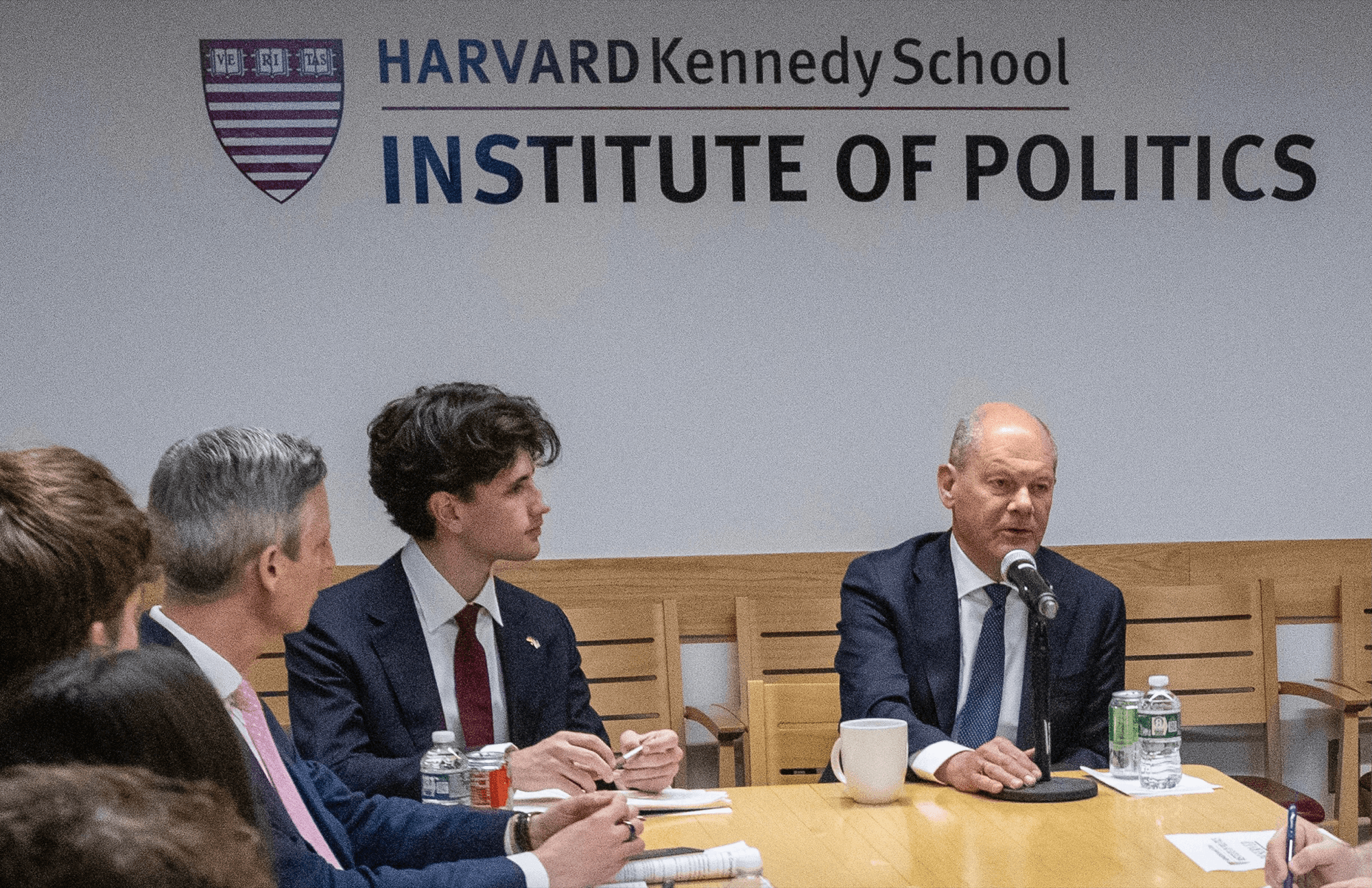 Europe at a Crossroads: A Conversation with Olaf Scholz — event poster